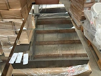 Sanox s-line espresso spiegelkast 140cm - afbeelding 2 van  5