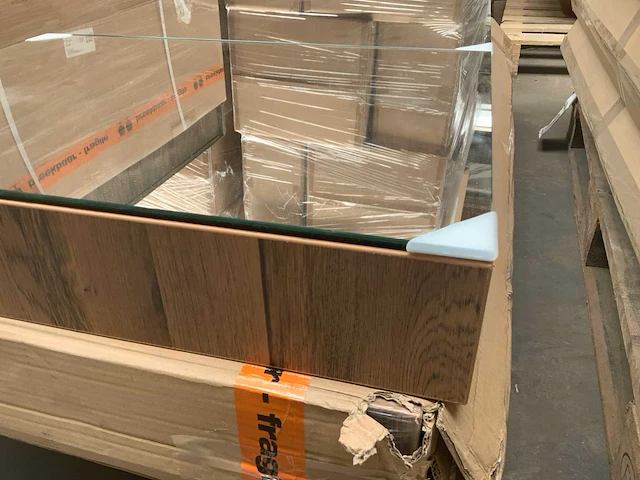 Sanox s-line raw oak spiegelkast 140cm - afbeelding 2 van  5