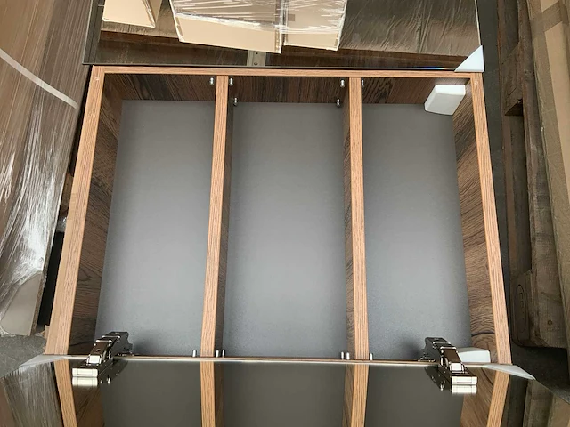 Sanox s-line raw oak spiegelkast 140cm - afbeelding 3 van  5
