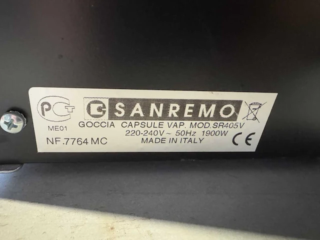 Sanremo - goccia - koffiemachine - afbeelding 8 van  8