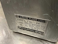 Sanshin fdl-24 vintage marine flood light - afbeelding 6 van  6