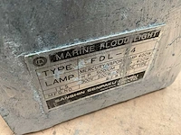 Sanshin fdl24 vintage marine flood light - afbeelding 5 van  5