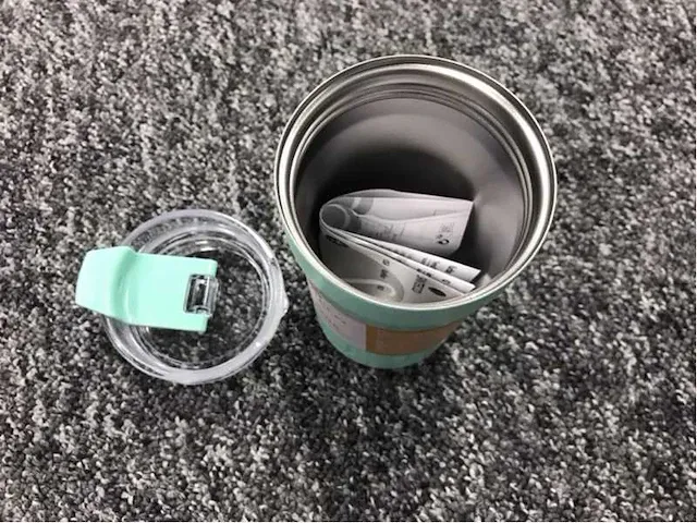 Santeco - karina mint green - thermosbeker (24x) - afbeelding 5 van  5