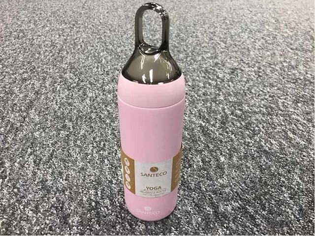 Santeco - yoga sakura pink - thermosfles (18x) - afbeelding 1 van  4
