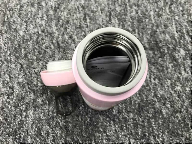 Santeco - yoga sakura pink - thermosfles (18x) - afbeelding 4 van  4
