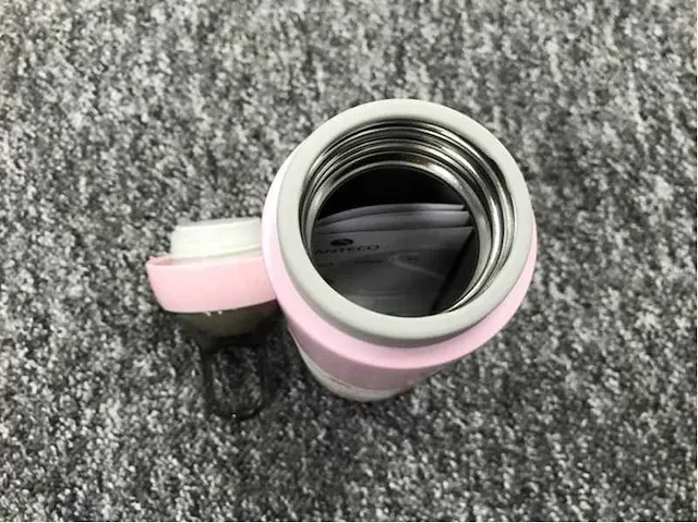 Santeco - yoga sakura pink - thermosfles (24x) - afbeelding 4 van  4