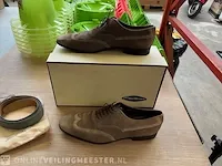 Santoni schoenen maat 43 met riem - afbeelding 1 van  8