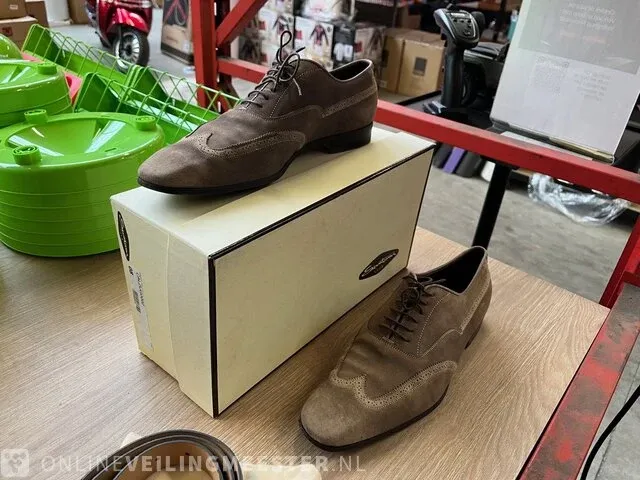 Santoni schoenen maat 43 met riem - afbeelding 3 van  8