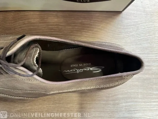 Santoni schoenen maat 43 met riem - afbeelding 5 van  8