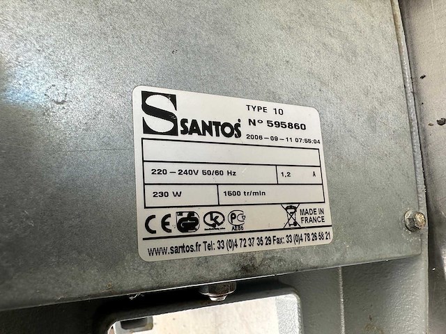 Santos - type 10 - overige keukenapparatuur - afbeelding 6 van  6