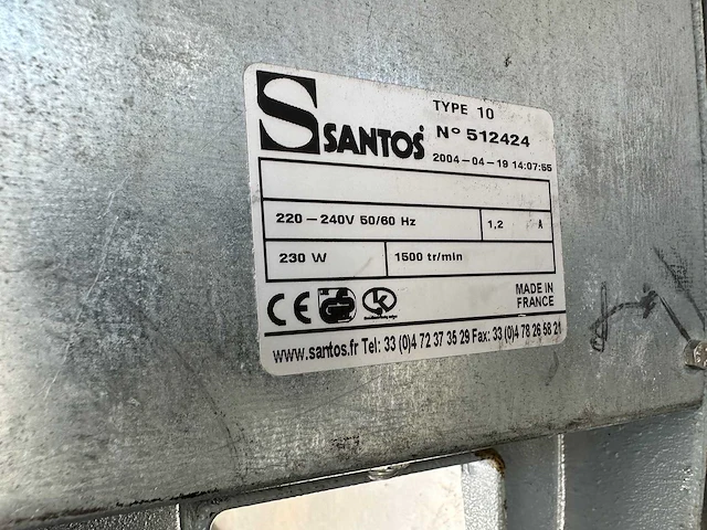 Santos elektrische citruspers - afbeelding 5 van  5