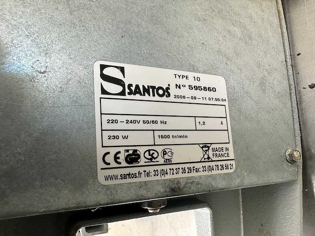 Santos elektrische citruspers - afbeelding 6 van  6
