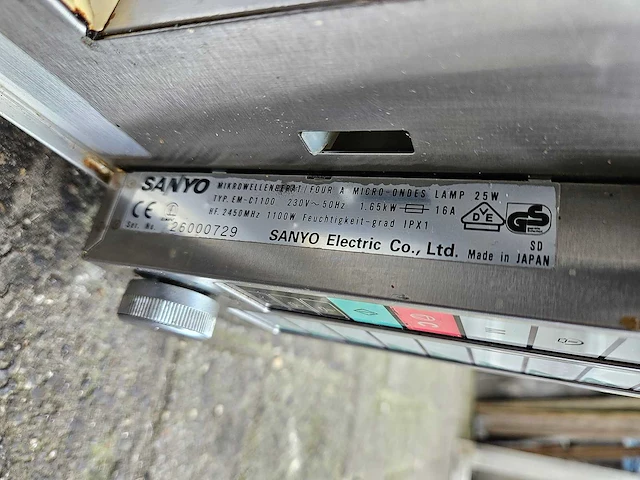 Sanyo - em-c1100 - magnetron - afbeelding 5 van  5