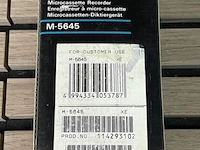 Sanyo microcassettespeler type m-5645 - afbeelding 2 van  3