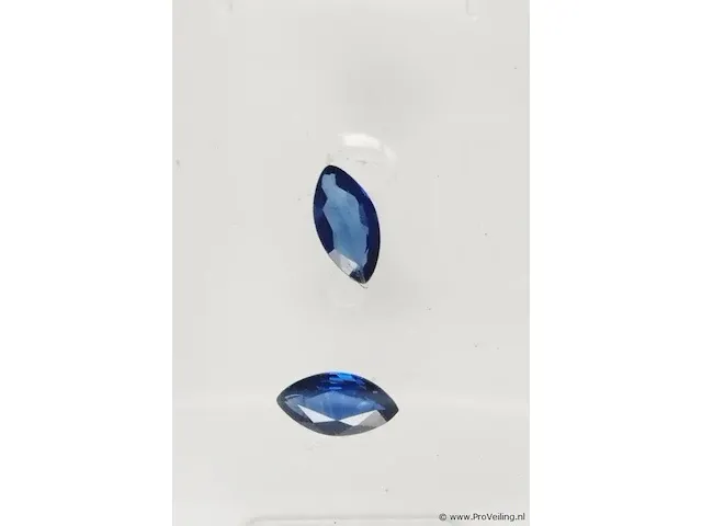Sapphire 0.25ct aig certified - afbeelding 1 van  8