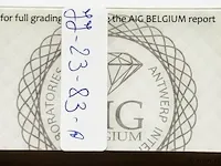 Sapphire 0.81ct aig certified - afbeelding 2 van  4