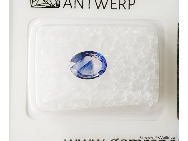 Sapphire 0.88ct gra certified - afbeelding 1 van  4