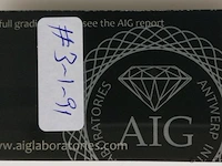 Sapphire 1.14ct aig certified - afbeelding 3 van  4