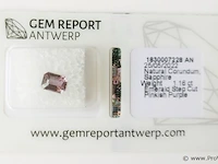Sapphire 1.16ct gra certified - afbeelding 2 van  4
