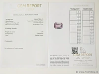 Sapphire 1.16ct gra certified - afbeelding 4 van  4