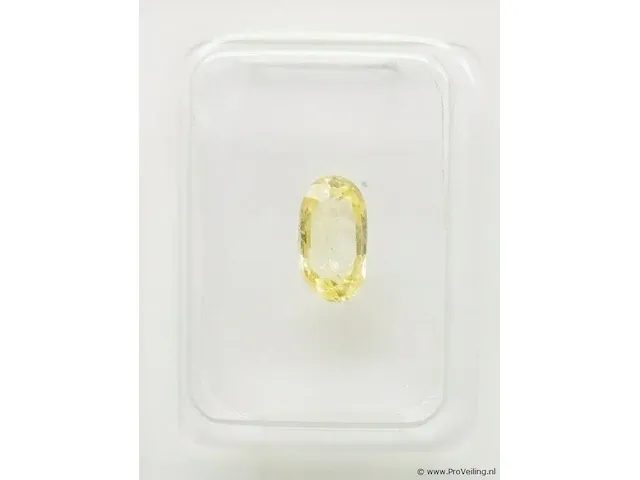 Sapphire 1.27ct gra certified - afbeelding 4 van  8