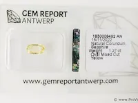 Sapphire 1.27ct gra certified - afbeelding 5 van  8