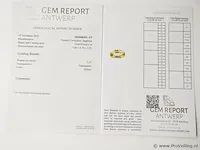 Sapphire 1.27ct gra certified - afbeelding 8 van  8