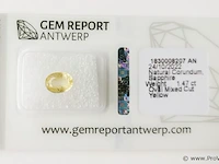 Sapphire 1.47ct gra certified - afbeelding 2 van  4