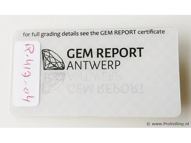 Sapphire 1.47ct gra certified - afbeelding 3 van  4