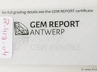 Sapphire 1.47ct gra certified - afbeelding 3 van  4