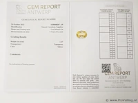Sapphire 1.47ct gra certified - afbeelding 4 van  4