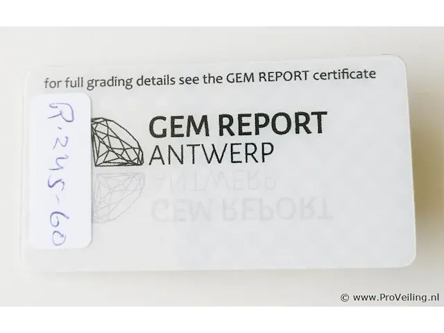 Sapphire 1.58ct gra certified - afbeelding 6 van  8