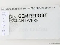 Sapphire 1.58ct gra certified - afbeelding 6 van  8