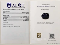 Sapphire 16.45ct algt certified - afbeelding 4 van  4