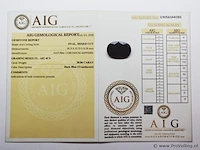 Sapphire 20.86ct aig certified - afbeelding 3 van  3