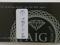 Sapphire 2.28ct aig certified - afbeelding 6 van  8