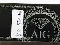 Sapphire 2.49ct aig certified - afbeelding 2 van  4