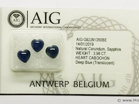 Sapphire 3.98ct aig certified