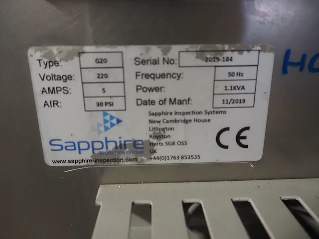 Sapphire inspection systems - afbeelding 4 van  12