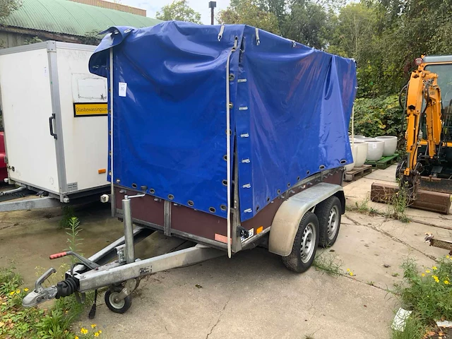 Saris aanhangwagen met hogedrukreiniger - afbeelding 1 van  7