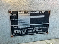 Saris kd 0002 speedy aanhangwagen - afbeelding 3 van  12