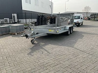 Saris semi dieplader aanhangwagen