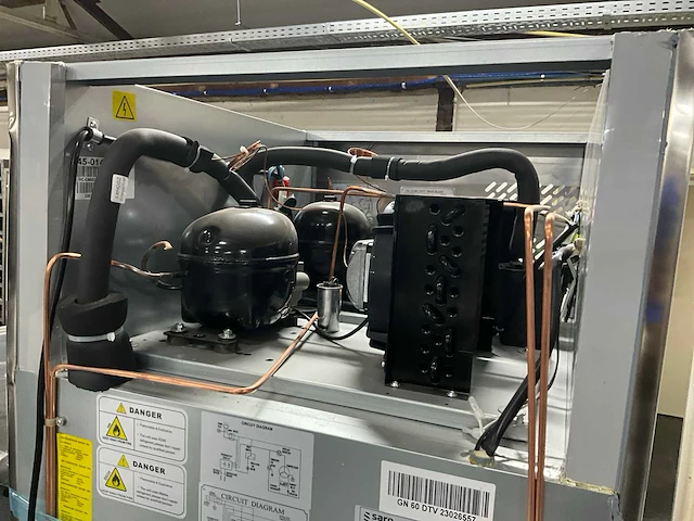 Saro - gn 60 dtv - rvs koel/vries kast - afbeelding 7 van  10