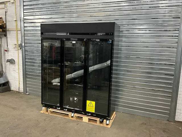 Saro - vfc-dt165 - 3 deurs glasdeur koelkast - afbeelding 1 van  12