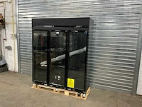 Saro - vfc-dt165 - 3 deurs glasdeur koelkast