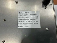 Saro at-25c inductie kookplaat - afbeelding 5 van  5