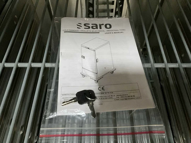 Saro bws gekoelde buffetwagen - afbeelding 7 van  11
