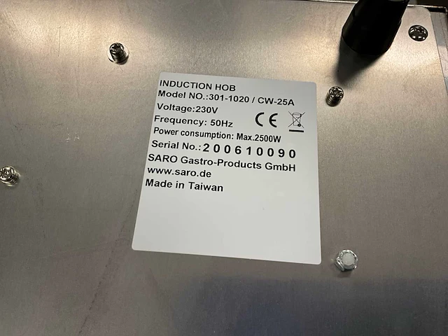 Saro cw-25a inductie wok - afbeelding 9 van  9