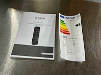 Saro dk 134 pro round smalle glasdeur koelkast - afbeelding 6 van  7