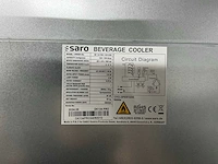 Saro dk 134 pro smalle glasdeur koelkast - afbeelding 7 van  7
